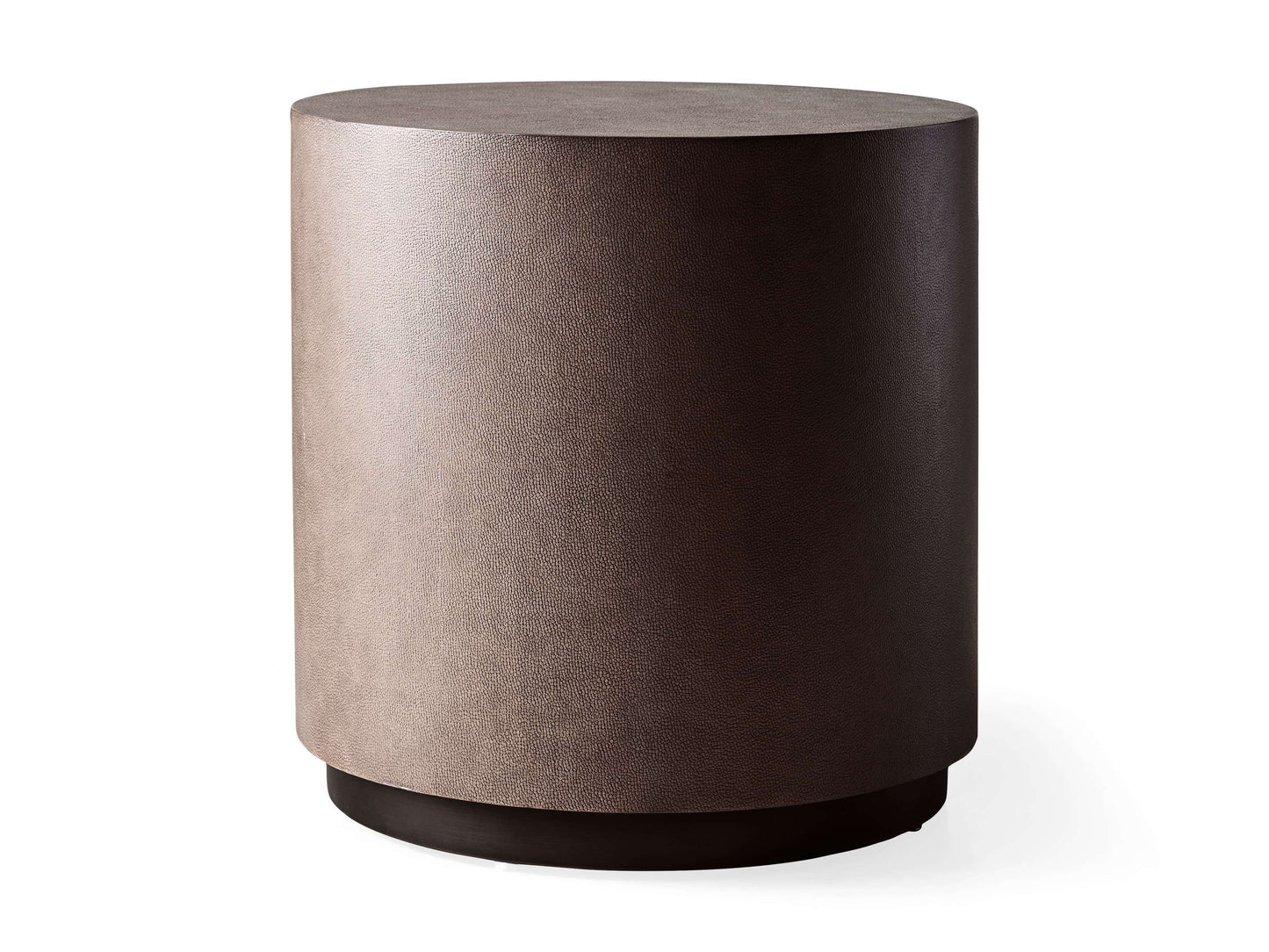Malone Round Plinth End Table