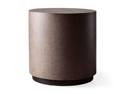 Malone Round Plinth End Table
