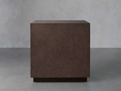 Malone Square Plinth End Table