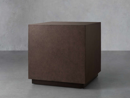 Malone Square Plinth End Table