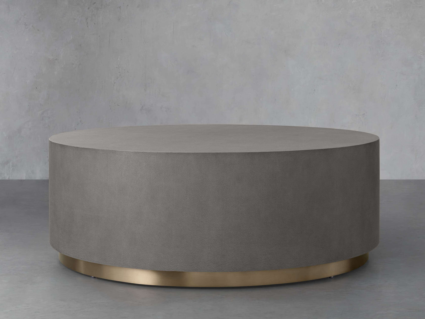 Malone Round Plinth Coffee Table