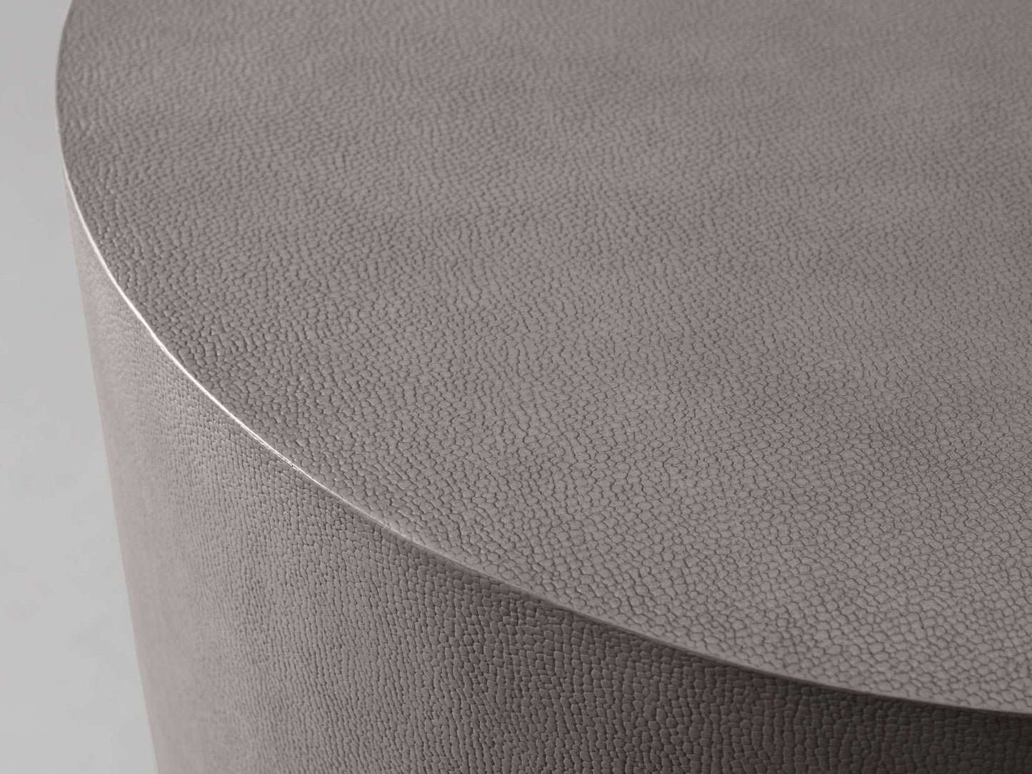 Malone Round Plinth End Table