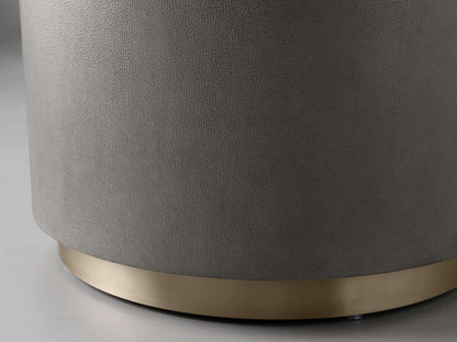 Malone Round Plinth End Table