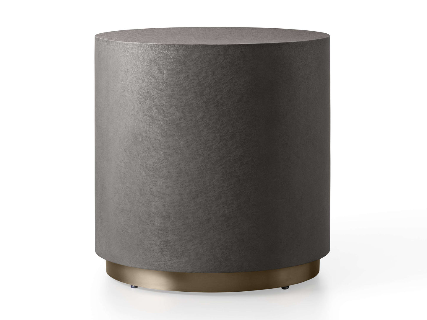 Malone Round Plinth End Table