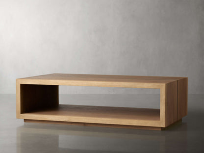 Mihaela Coffee Table in Vin Alb