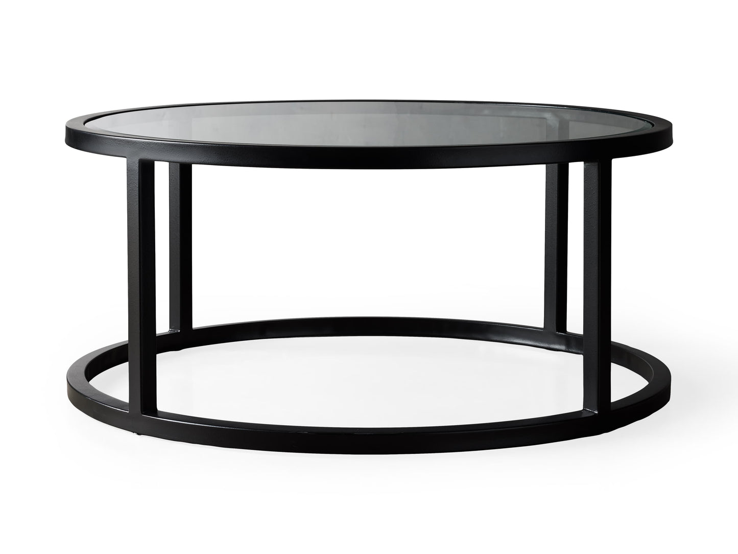 Palmer Round Glass Coffee Table