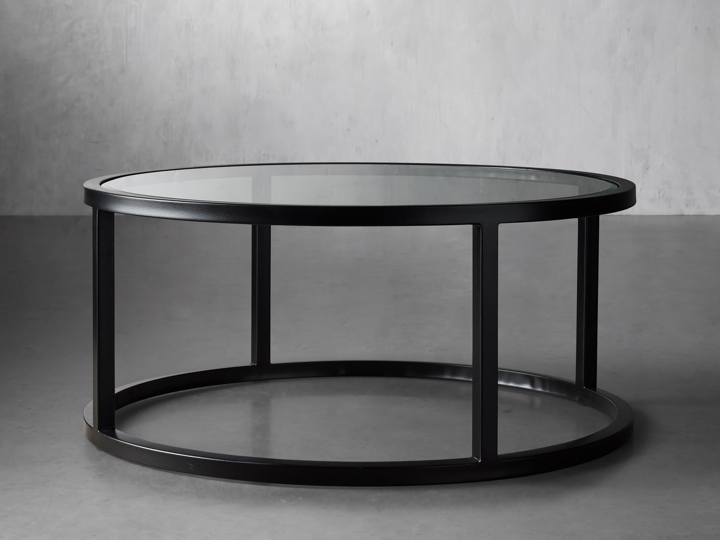 Palmer Round Glass Coffee Table