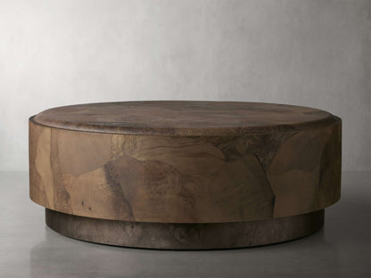 Polanco Round Plinth Coffee Table