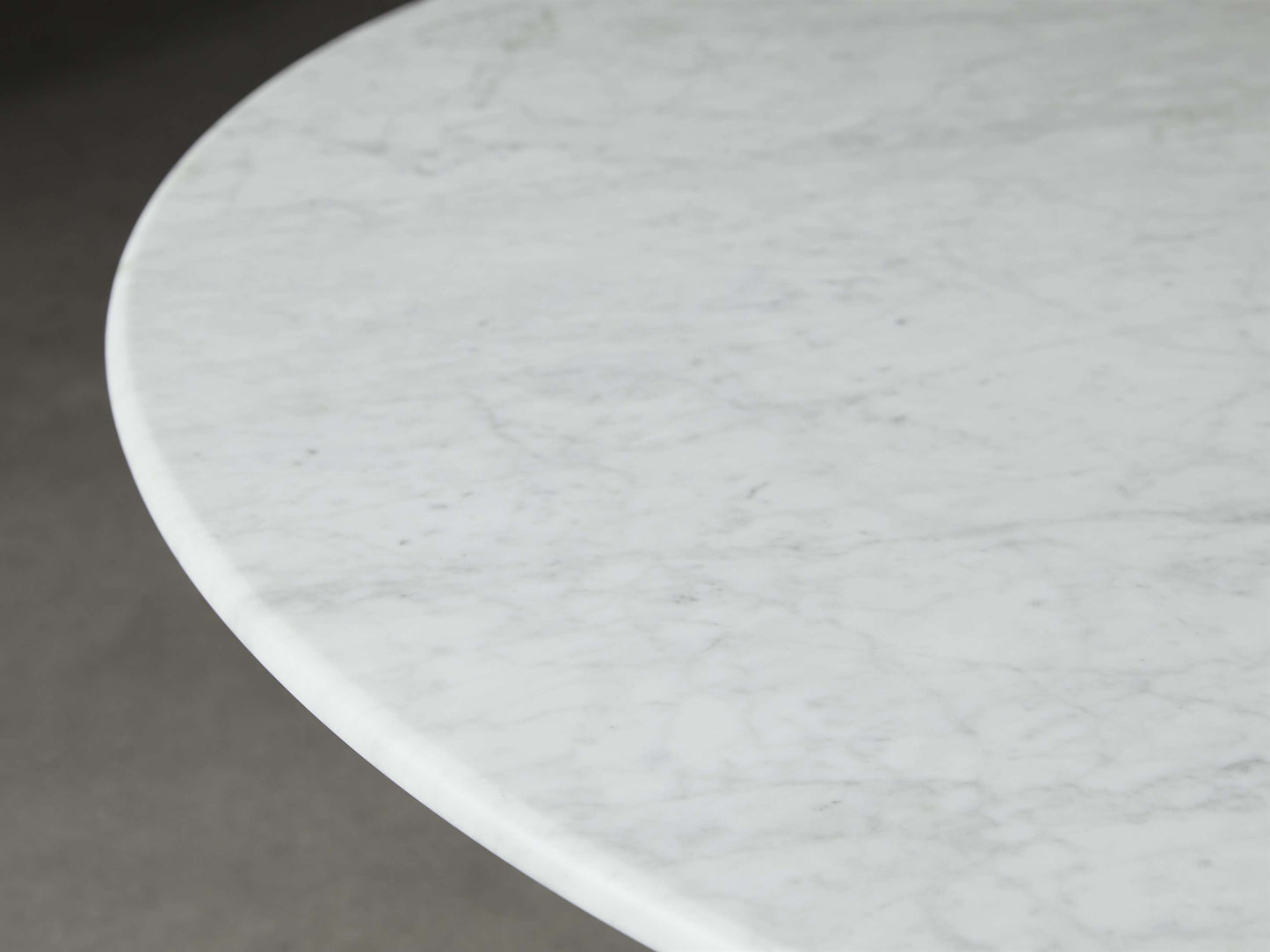 Saint Germain Round Stone Coffee Table with Rennes Base