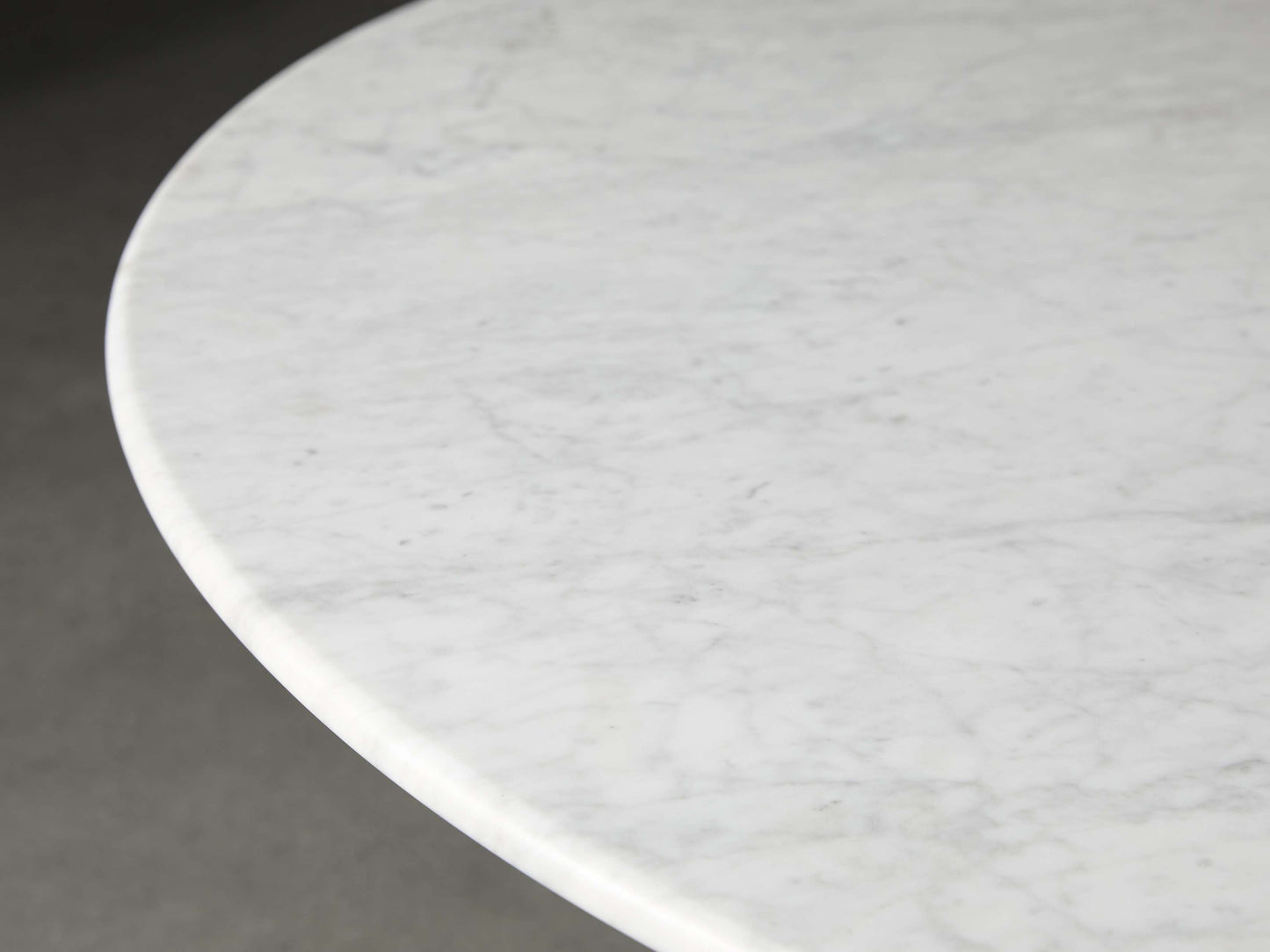 Saint Germain Round Stone Coffee Table with Rennes Base