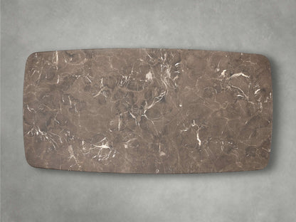 Saint Germain Stone Coffee Table with Dauphine Base