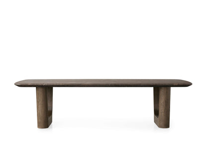 Saint Germain Stone Coffee Table with Rennes Base
