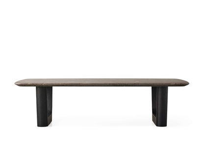 Saint Germain Stone Coffee Table with Rennes Base