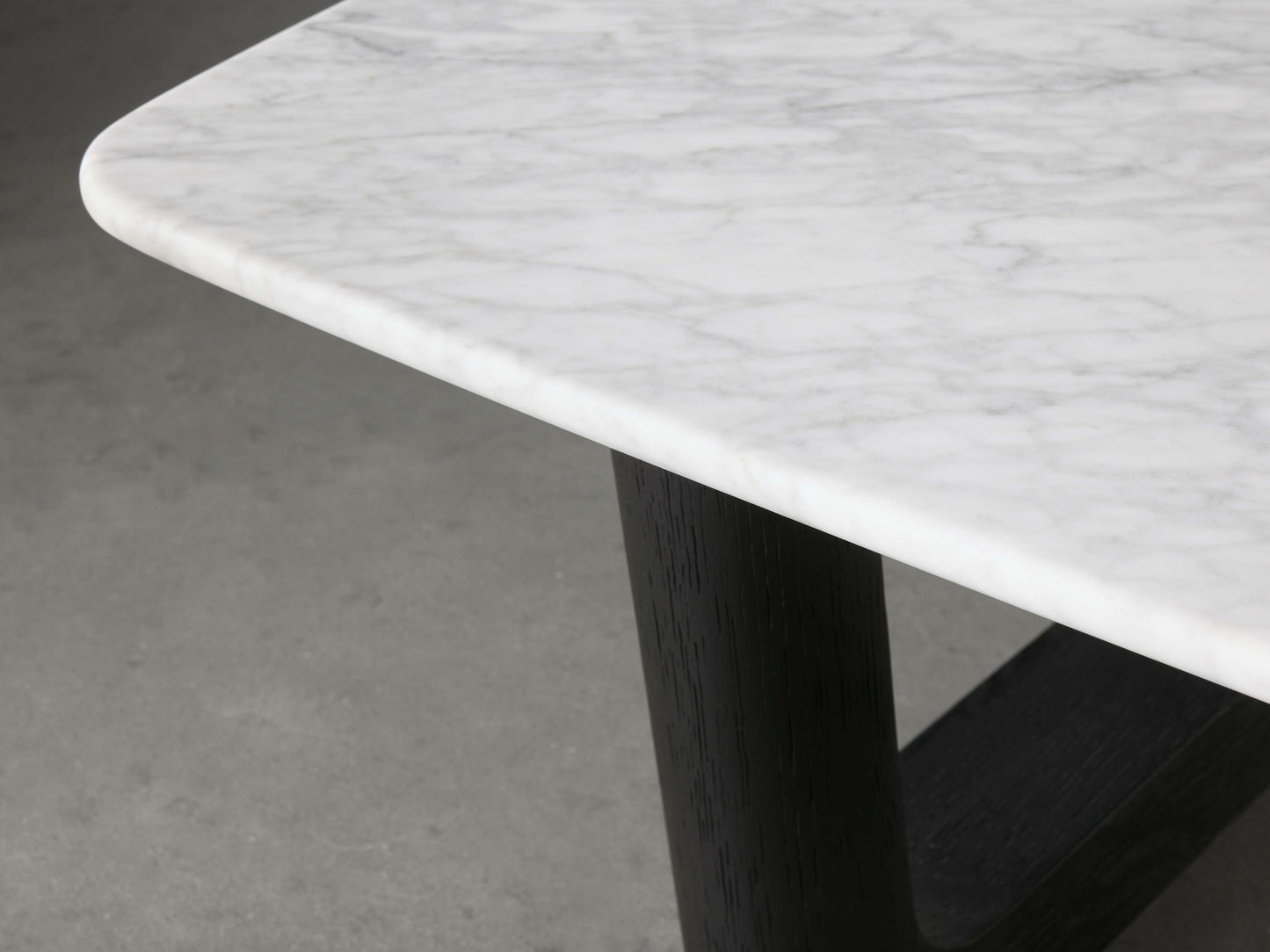 Saint Germain Stone Coffee Table with Rennes Base