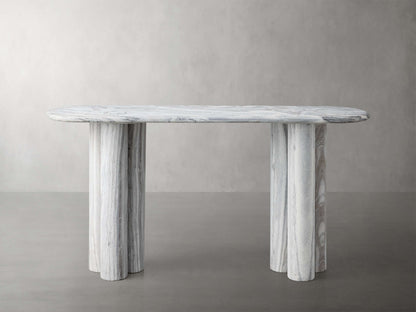 Serafin Console Table in Grey Dolomite