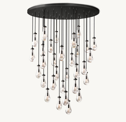 Rain Round Chandelier 60"