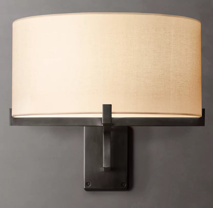 Pauillac Drum Shade Swing-Arm Sconce