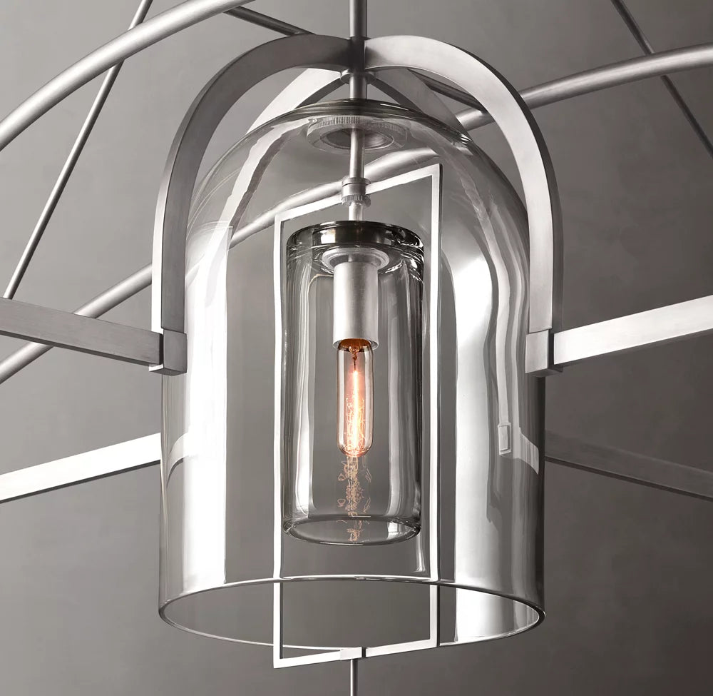 Fulcrum Grand Round Chandelier