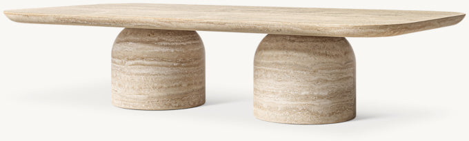 Cupola Carved Coffee Table