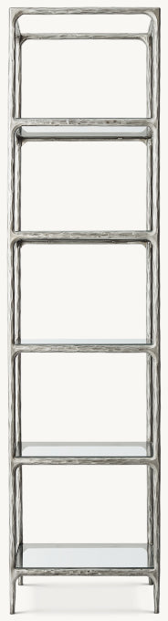 Thaddeus Narrow Glass Shelving