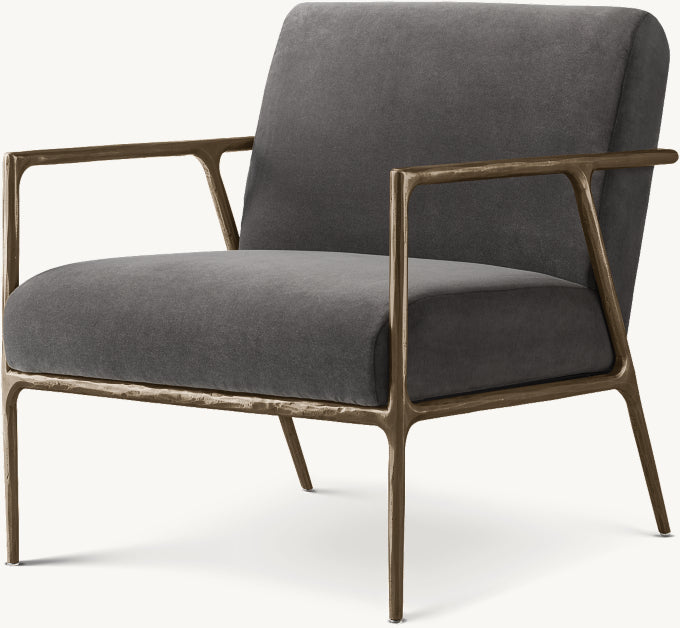 Thaddeus Track Arm Chair