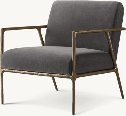 Thaddeus Track Arm Chair