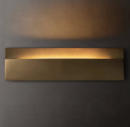 Taza Horizontal Rectangular Sconce