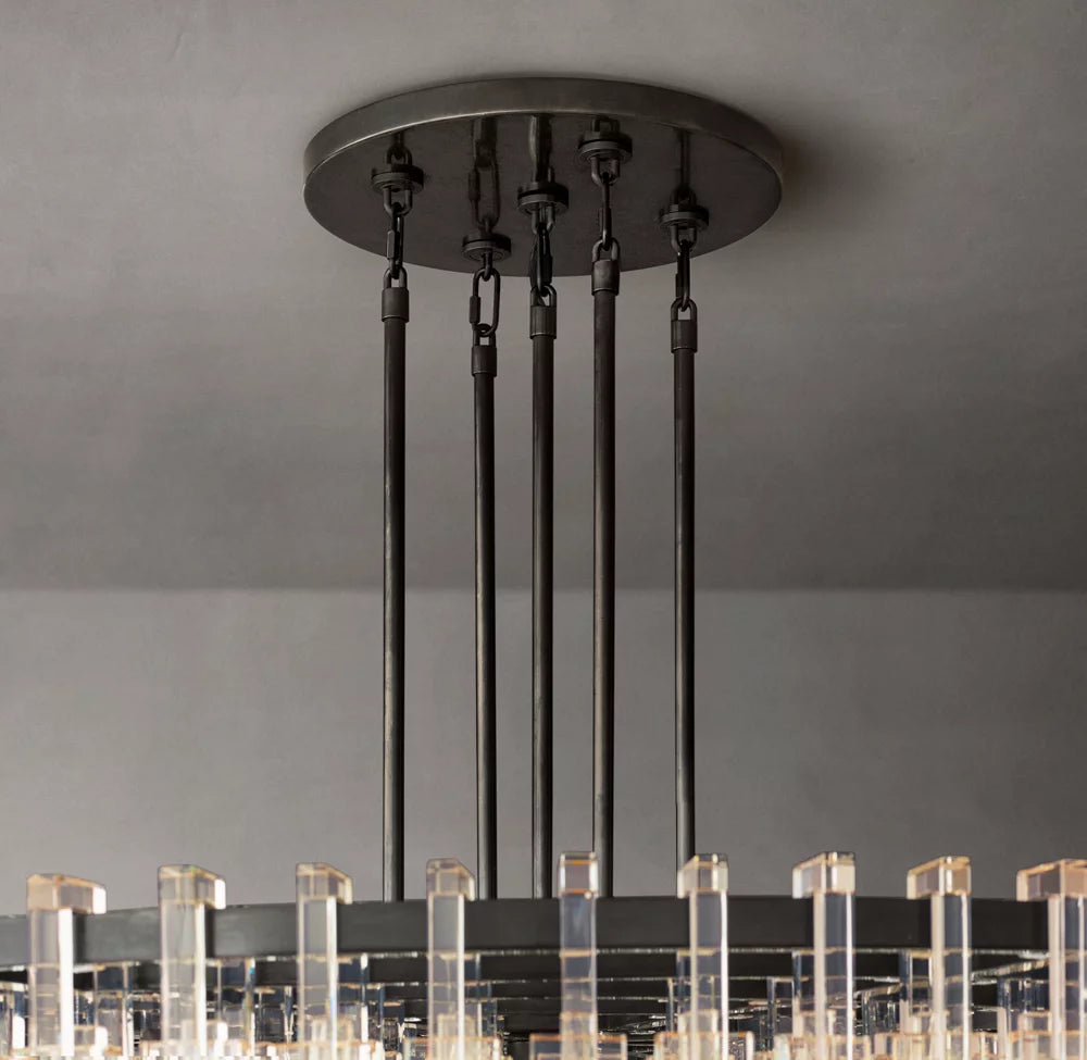 Marignan Round Chandelier 60"