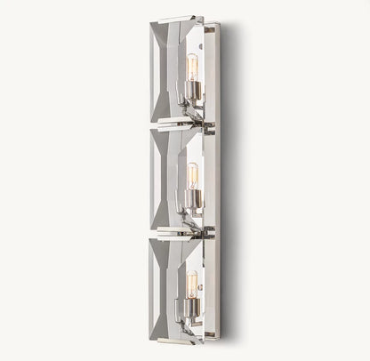 Harlow Crystal Triple Sconce