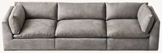 Costera Modular Leather 3-Piece Sofa