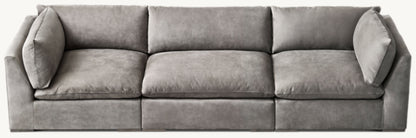 Costera Modular Leather 3-Piece Sofa