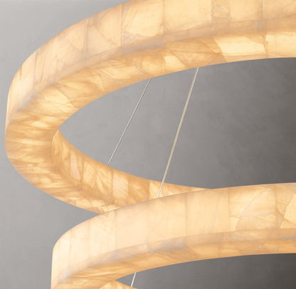 Rivage Lueur Two-Tier Round Chandelier 60"