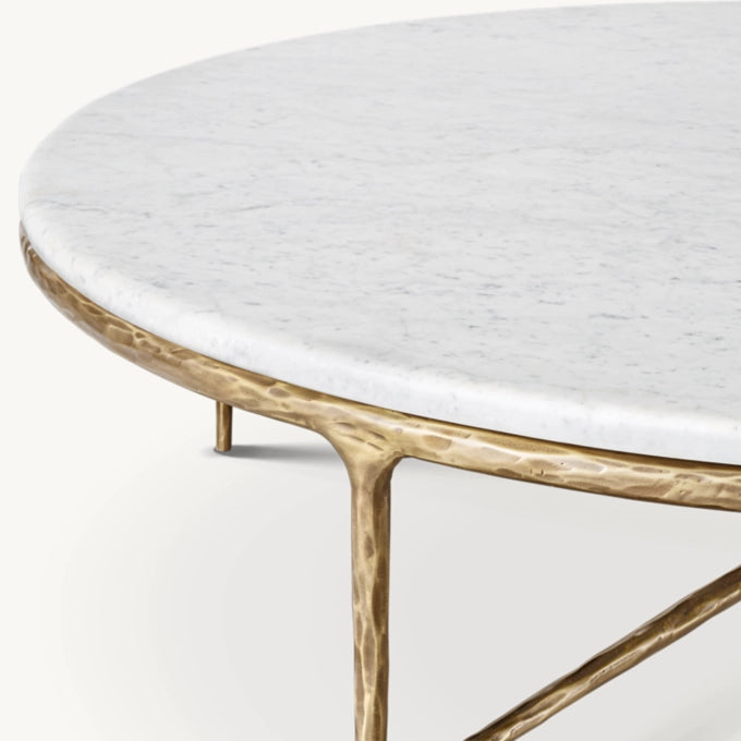 Thaddeus Marble Round Coffee Table