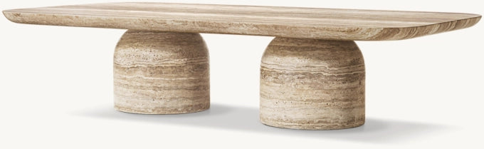 Cupola Carved Coffee Table