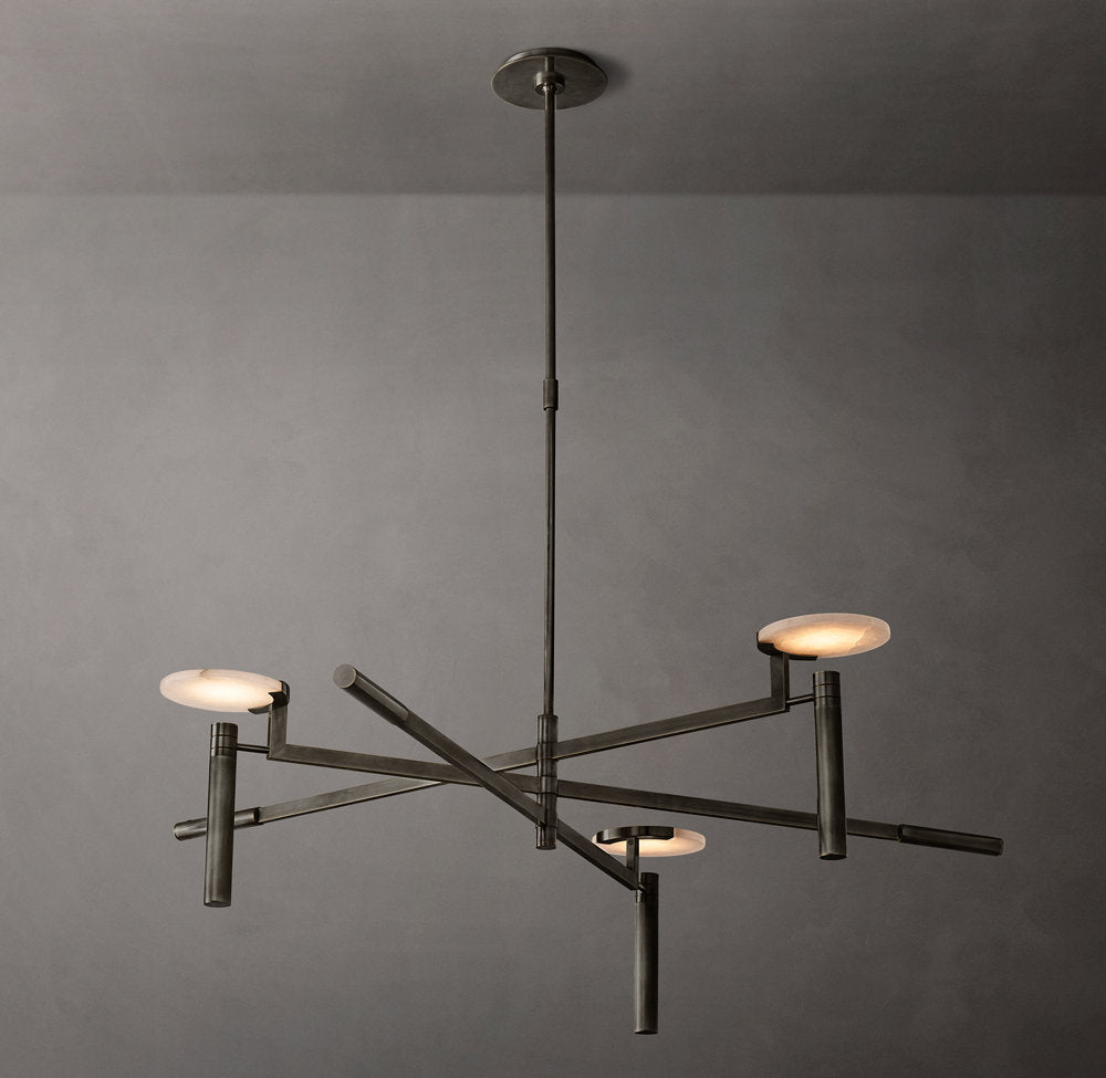 Melange Round Chandelier 45"