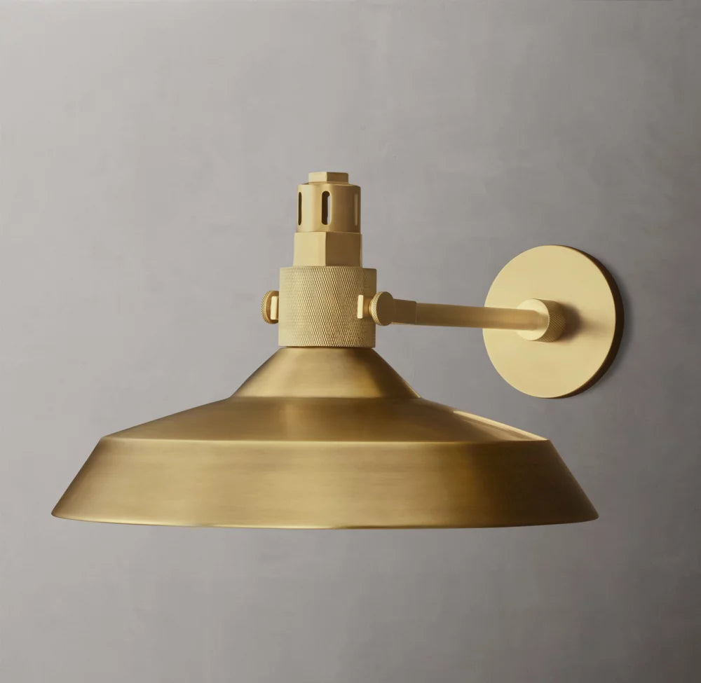 Condorcet Metal Shade Sconce