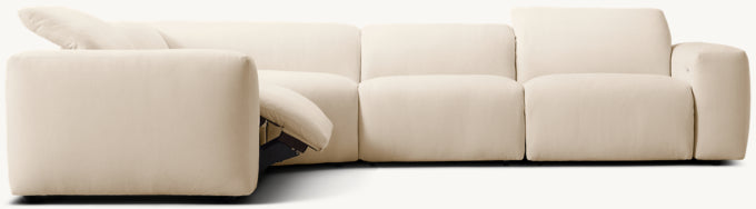 Blake Recliner Modular 4-piece L-Sectional