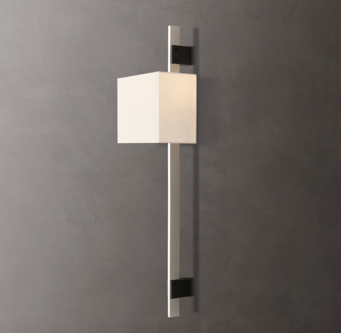 Vela Rectangular Bar Sconce - Rectangular Shade