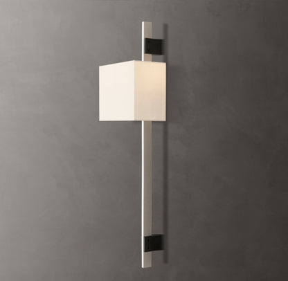 Vela Rectangular Bar Sconce - Rectangular Shade