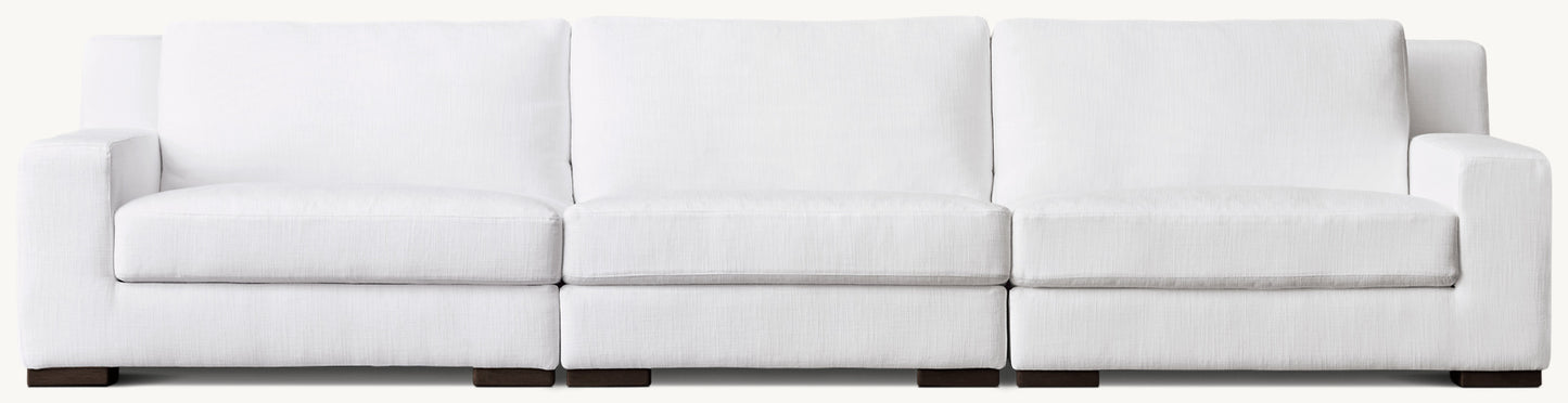 Modena Modular Track Arm 3-Piece Sofa