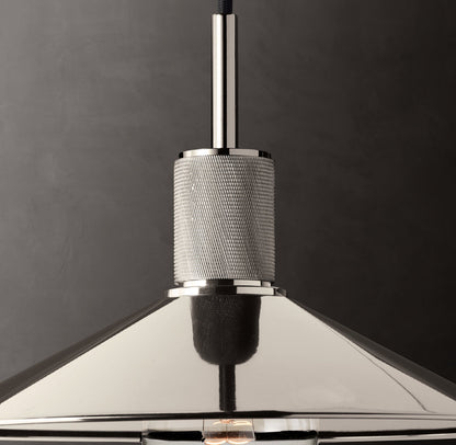 Utilitaire Metal Slope Shade Pendant