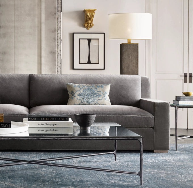 Thaddeus Glass Square Coffee Table