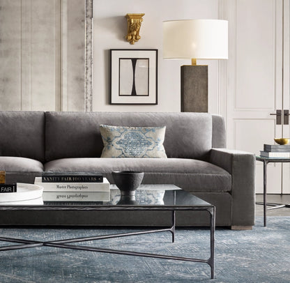 Thaddeus Glass Square Coffee Table