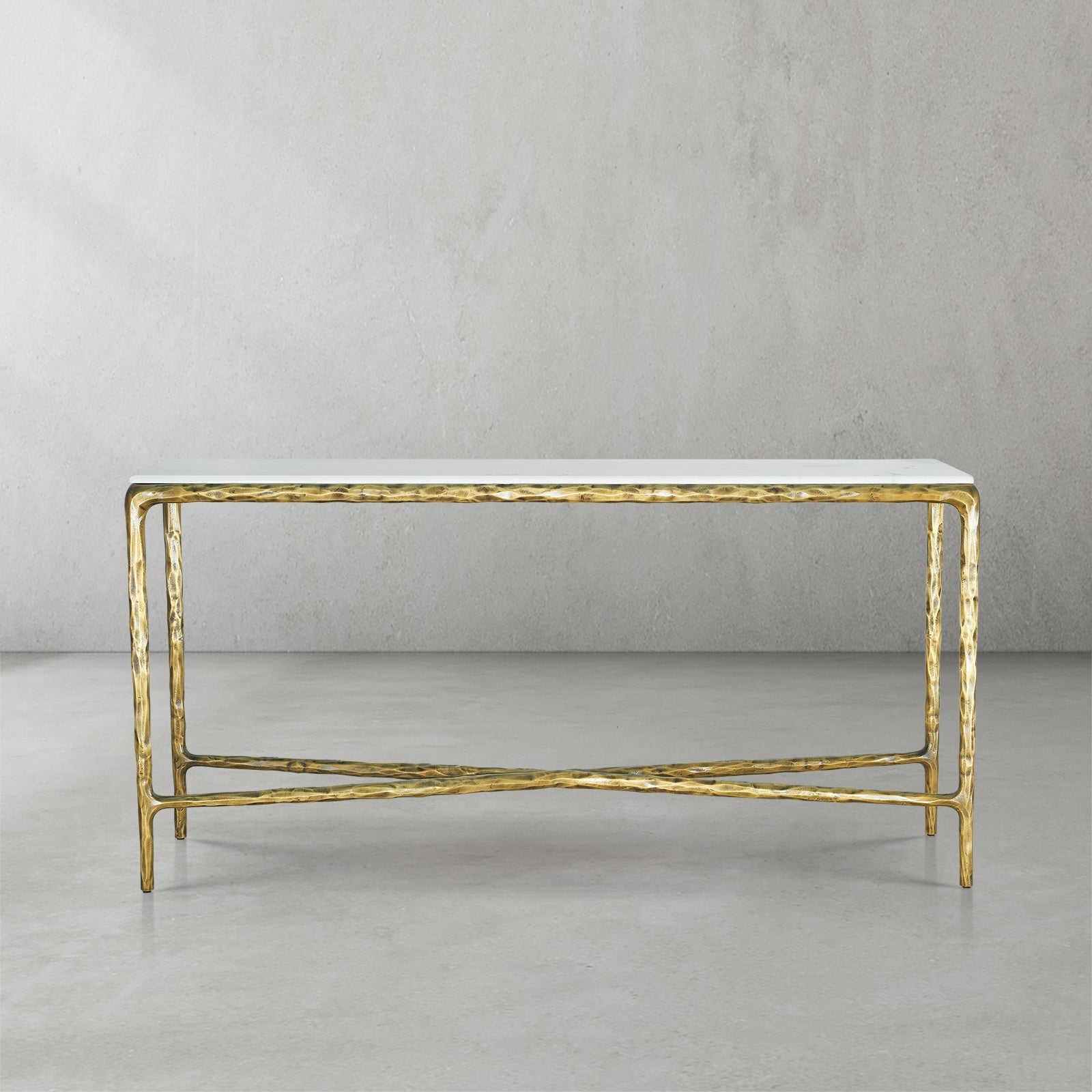 Thaddeus Marble Console Table 60"/72"W