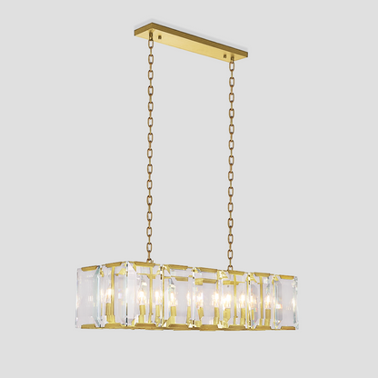 Harly Crystal Rectangular Chandelier