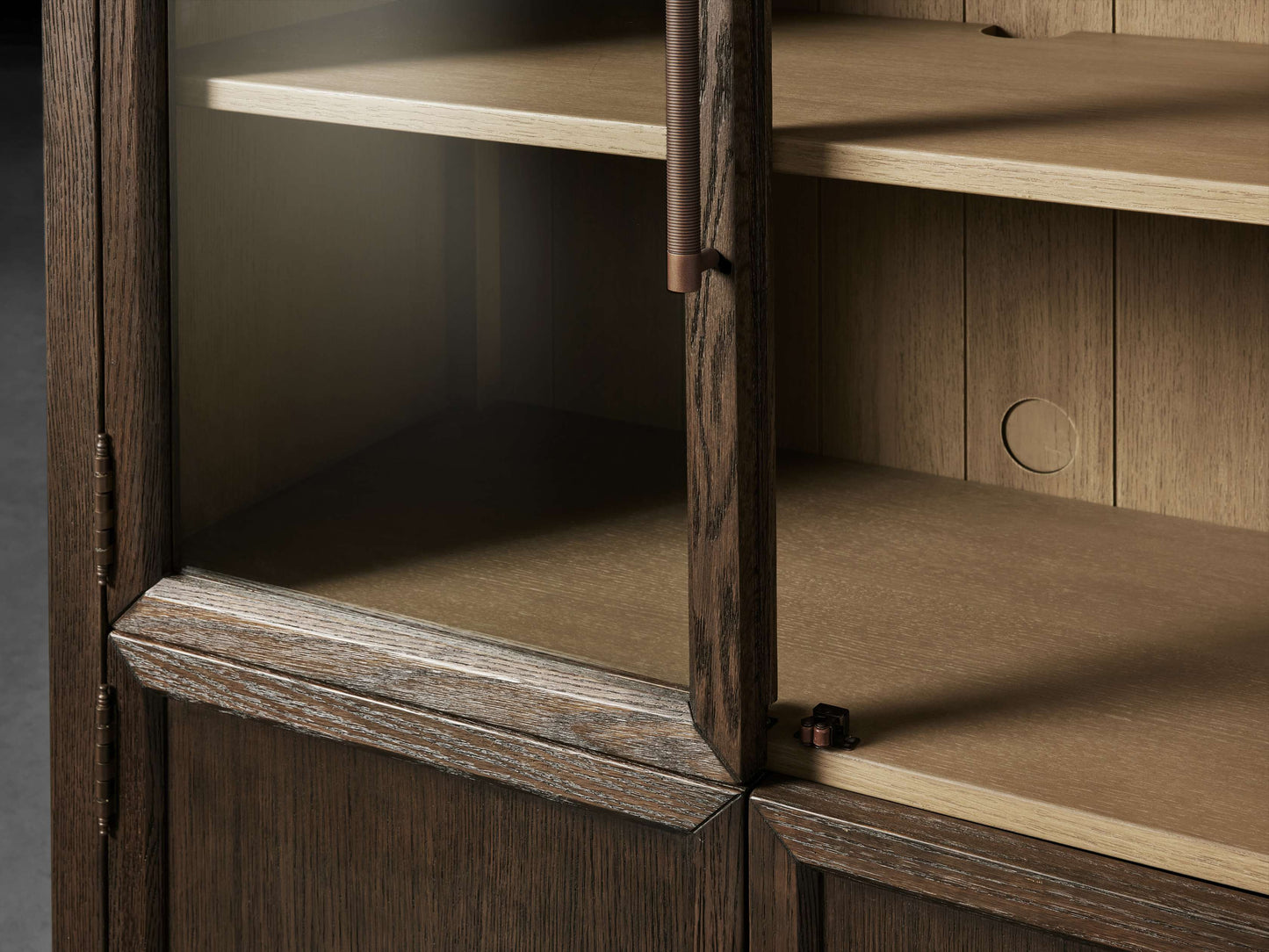 Hattie Glass Cabinet