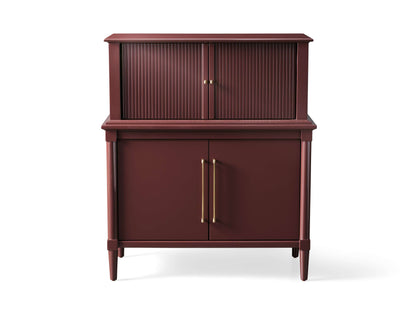Oakleigh Bar Cabinet in Mulberry