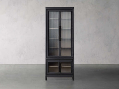 Rowan Modular Stacked Glass Cabinet