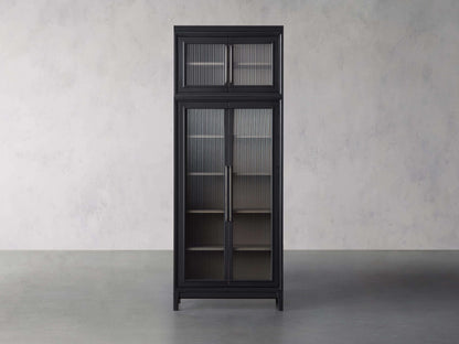 Rowan Modular Stacked Glass Cabinet