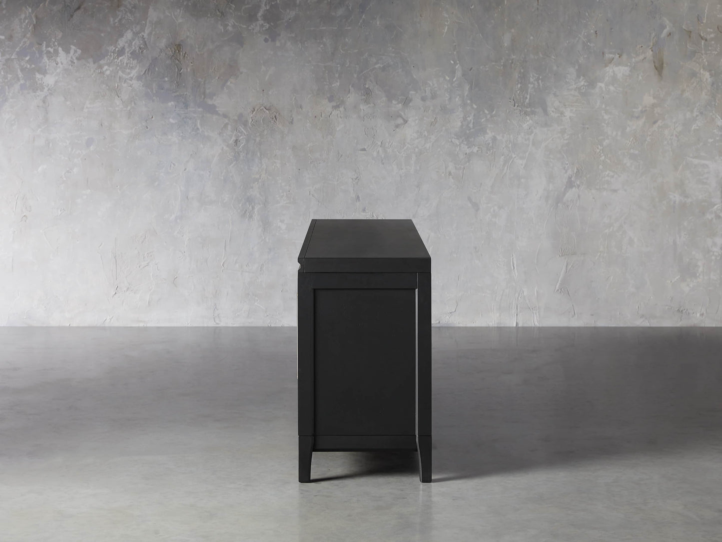 Rowan Media Console with Reeded Glass Doors